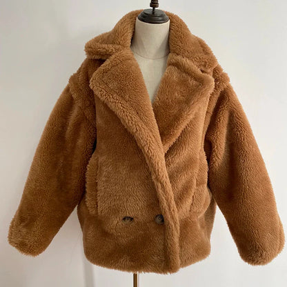 Faux Fur Stylish Teddy Coat